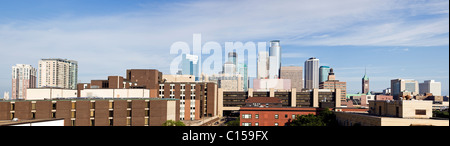 Panorama of Minneapolis, Minnesota Stock Photo