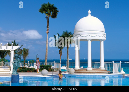 Riu Hotel, Cancun, Riviera Maya, Mayan Riviera, Yucatan, Mexico Stock Photo
