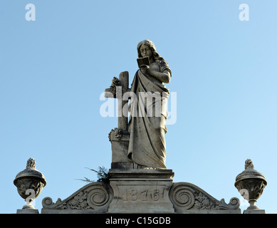 La Recoleta cemetery in Buenos Aires, Argentina Stock Photo