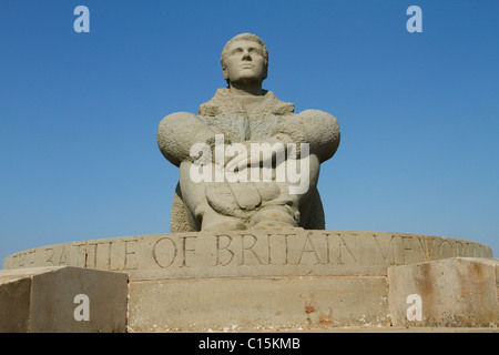 The Battle of Britain memorial at Capel le Ferne in Kent Stock Photo