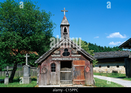 Open-air museum Tittling, Bavarian Forest, Bavaria, Germany Stock Photo ...