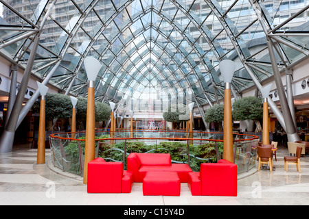 A Burjuman area shopping Mall in Bur Dubai, Dubai, UAE. Stock Photo