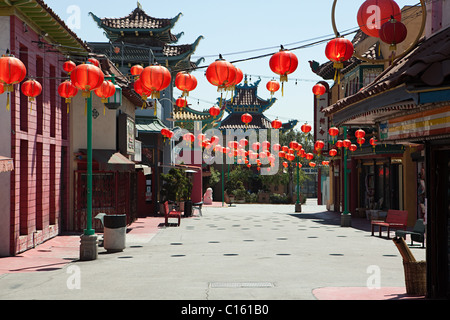 Chinatown, Downtown LA, Los Angeles County, California, USA Stock Photo