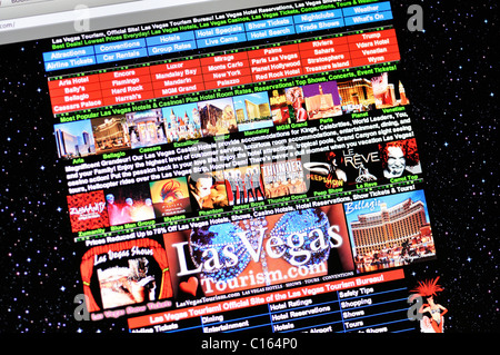 Las Vegas only tourism website Stock Photo - Alamy