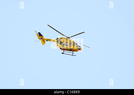 Christoph 22, ADAC rescue helicopter of the Bundeswehr, German Defense Force Hospital in Ulm Stock Photo