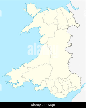 map of wales scannell