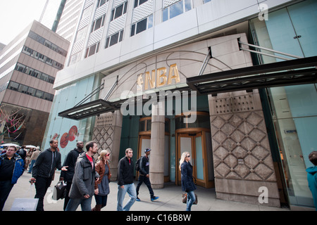 The closed NBA store on Fifth Ave. in Manhattan in New York Stock Photo