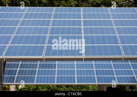 Solar Energy Panels Stock Photo