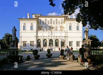 Villa and Galleria of Borghese, Rome, Latium, Italy, Europe Stock Photo