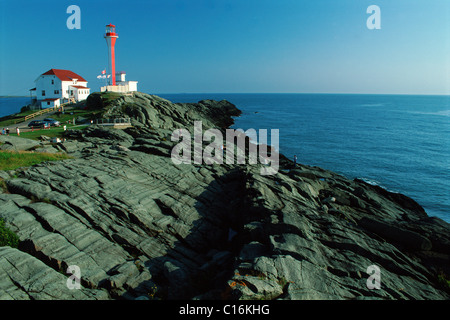 Yarmouth Lighthouse, Nova Scotia, Canada, North America Stock Photo