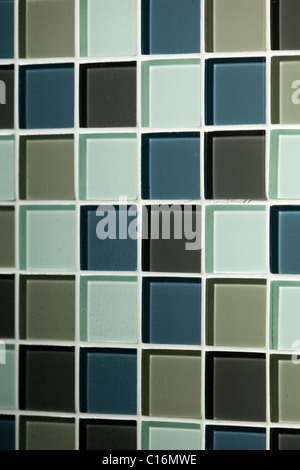 multi-colored glass tile Stock Photo