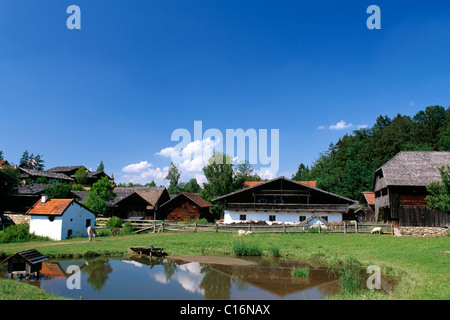 Tittling Open-air Museum, Bavarian Forest, Bavaria, Germany, Europe Stock Photo