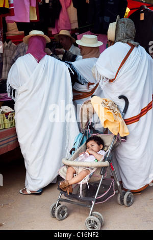 Local  women shop at Houmt-Souk market, Djerba, Tunisia Stock Photo