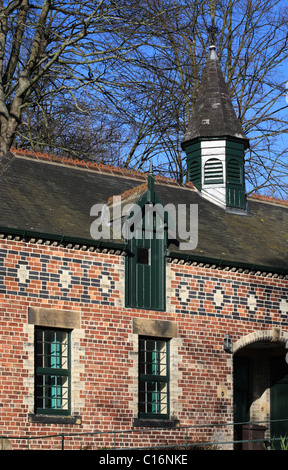 Detail of the Victorian Stable Block, Saltwell Park, Gateshead, England Stock Photo