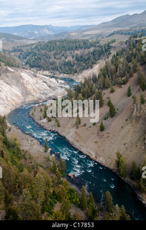 Yellowstone River,Tower Falls132Ft,Bannock Trail Used by Nez Pez ...