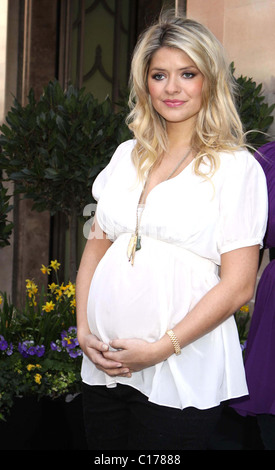 Pregnant TV Presenter Holly Willoughby Unveiled her new maternity range designed in collaboration with Littlewoods Direct - Stock Photo