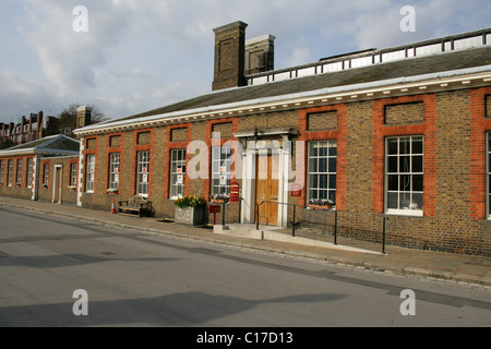 The Museum and Post Office at the Royal Hospital, Chelsea, London, UK. Stock Photo