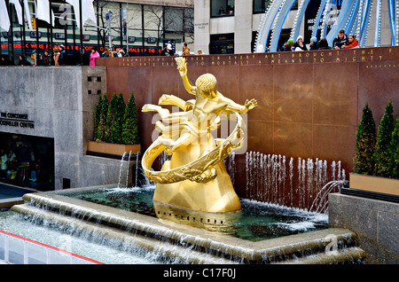 Rockefeller Center, NYC, New York Stock Photo
