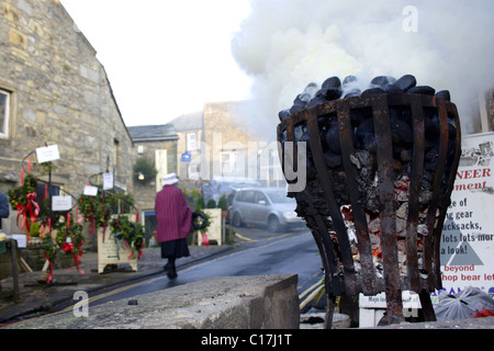 Grassington Dickensian festival, December, Yorkshire Dales, UK Stock Photo