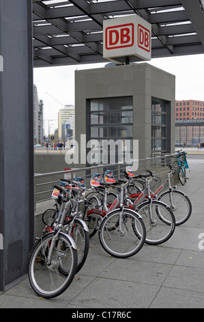 German Rinding Bycicles Bicycles of Deutsche Bahn Stock Photo - Alamy