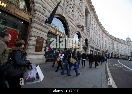 Regent street London Stock Photo