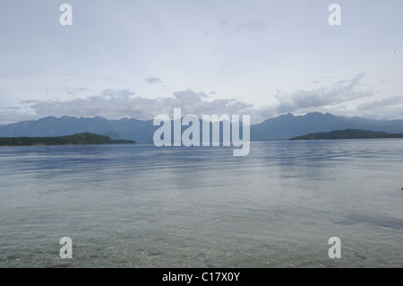 Lake Manapouri, New Zealand Stock Photo