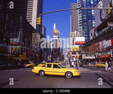Times Square, Manhattan, New York, New York State, United States of America Stock Photo