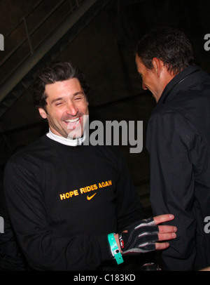 Patrick Dempsey Lance Armstrong and Nike Sportswear launch 'Stages' at the Montalban theater Los Angeles, California - 07.03.09 Stock Photo