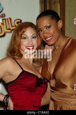 Lorin Latarro and Kearran Giovanni Opening Night After Party for 'Guys and Dolls' held at Gotham Hall. New York City, USA - Stock Photo