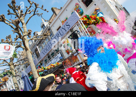 Carnival crowd at Vrijthof Maastricht Netherlands Stock Photo