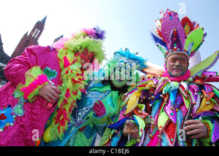 Carnival crowd Vrijthof Maastricht Netherlands Stock Photo