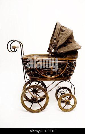 Black vintage stroller best sale