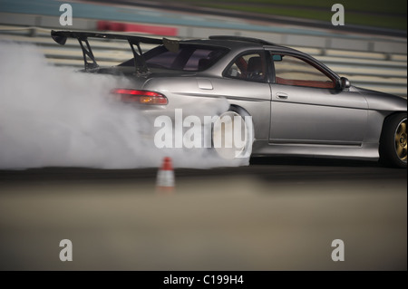 formula drift, abu dhabi yas marina circuit, march 2011 Stock Photo