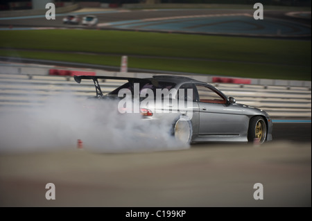 formula drift, abu dhabi yas marina circuit, march 2011 Stock Photo