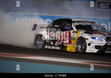 formula drift, abu dhabi yas marina circuit, march 2011 Stock Photo