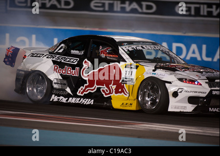 formula drift, abu dhabi yas marina circuit, march 2011 Stock Photo