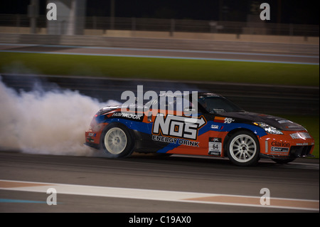 formula drift, abu dhabi yas marina circuit, march 2011 Stock Photo