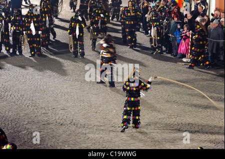 Swabian-Alemanic Carnival in Überlingen, Baden-Württemberg, Germany Stock Photo