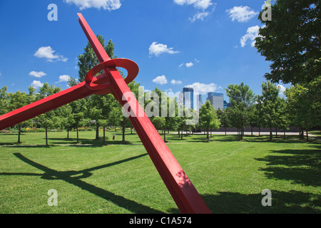 Walker Art Center Sculpture Garden In Minneapolis Minnesota Stock