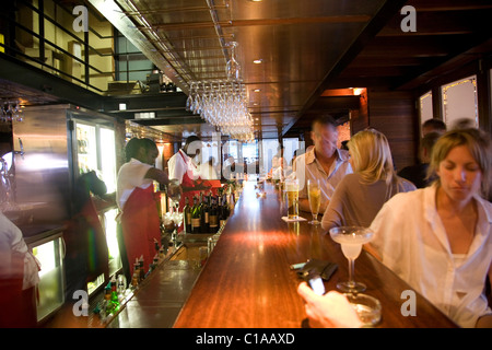 Beluga Bar in Cape Town - South Africa Stock Photo