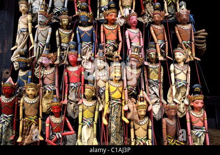 Indonesia, Bali, puppets Stock Photo
