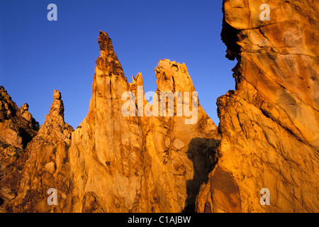 Tunisia, Tabarka Needles on the Coral coast Stock Photo