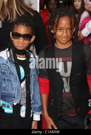 Willow and Jaden Smith World Premiere of Walt Disney Pictures 'Hanna ...