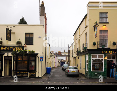 Two pubs, the Bath Tavern and the Bell Inn, Cheltenham, Gloucestershire, UK Stock Photo