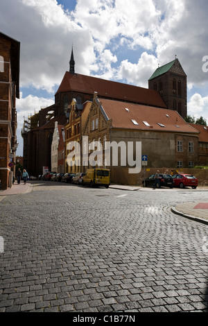 Nikolaikirche, Wismar, Mecklenburg-West Pomerania, Germany Stock Photo