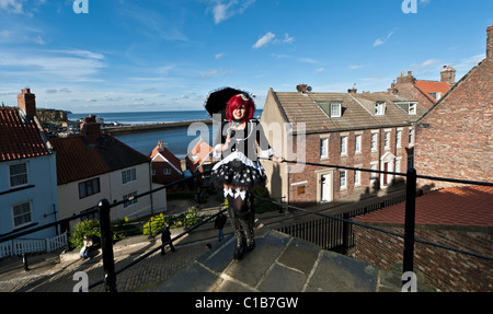 Cult events at Whitby in North Yorkshire Stock Photo