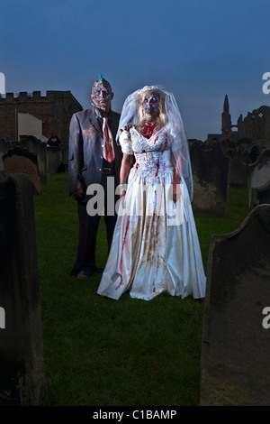 Cult events at Whitby in North Yorkshire Stock Photo