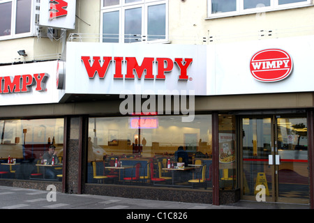 Wimpy Restaurant, Southend-on-sea Stock Photo