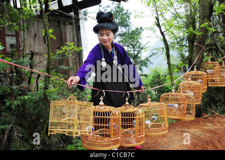 Birdcage city Kala Village in south west China is dubbed Birdcage City ...