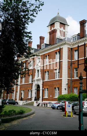 General View GV of The London Chest Hospital in Bethnal Green, London, England. Stock Photo